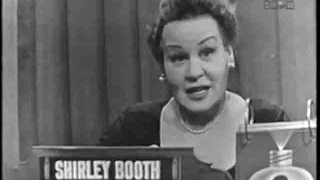 What's My Line? - Shirley Booth (May 3, 1953)