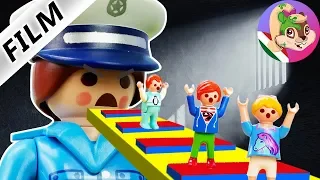 Playmobil Film Magyar/ Meneküles a börtönből! Emma, Julian és Hanna valódi Roblox játéka