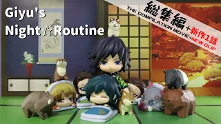 【Demonslayer Stopmotion】The compilation of GIYU's NIGHT ROUTINE and plus new story!