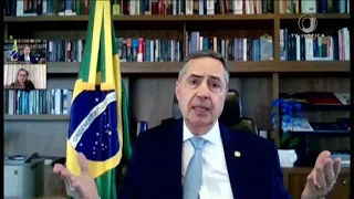 📺 JJ2 - Presidente do TSE faz alerta sobre manutenção da democracia em live