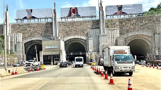 LINCOLN TUNNEL PASSING DRIVE AROUNDS REVIEW @ FROM NEW JERSEY TO NEW YORK CITY MANHATTAN USA
