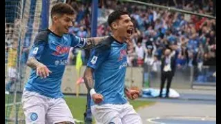 GOAL DI OLIVERIA NAPOLI SALERNITANA