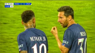 Neymar Jr & Messi Destroying Maccabi Haifa ( Away) | 2022 HD