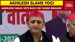 Akhilesh Counters CM Yogi's 'Garmi' Remark; Says - CM Isn't A Compressor That He Will Cool Down Oppn