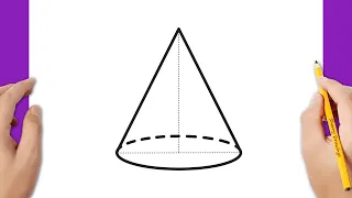 How to draw a cone