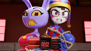 Pomni & Jax Trapped in Most Dangrous Trap! -  The Amazing Digital Circus Animation!