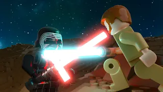 Kylo Ren vs Obi-Wan | 4K Animation