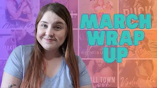 March Mid Month Wrap-Up: 15 books I've read so far | small town, dark romance, more rereads, series