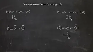 Wiązania koordynacyjne - łatwy i szybki sposób. SO2, SO3, HNO3, H3PO4 oraz NH4+, H3O+