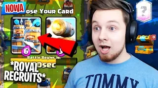 🔥 *NOWA* KARTA "ROYALE RECRUITS" W AKCJI! | Clash Royale