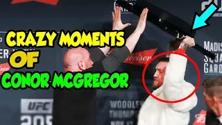 CONOR MCGREGOR LOSES CONTROL (All Moments When Conor McGregor went crazy!)