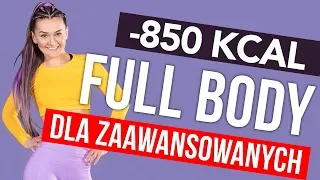 HIIT FULL BODY 💪🔥 INTERWAŁOWY TRENING ODCHUDZAJĄCY DLA ZAAWANSOWANYCH