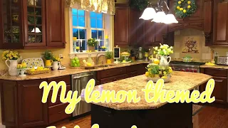 Lemon 🍋 🍋🍋 Theme kitchen Decor Tour