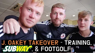 JAMIE OAKEY TAKEOVER | England Return to training, Subway reviews and the Dream Team win Footgolf