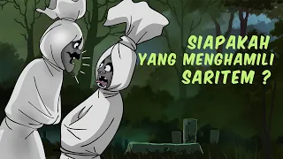 Ketika Ocong Ketemu Pocong Seram - Kartun Hantu Lucu