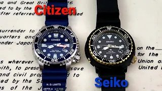 Seiko SNE-498 & Citizen BN0151-09L comparison