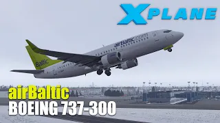 X-Plane 11 - Санкт-Петербург - Рига на Boeing 737-300