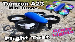 Tomzon A23 Mini Drone Test Flight (From Amazon)