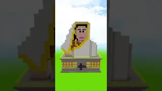 Punyashlok Ahilya Bai Statue In Minecraft | #shorts