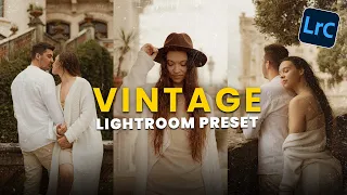 5 Lightroom Settings to create Vintage Lightroom Preset