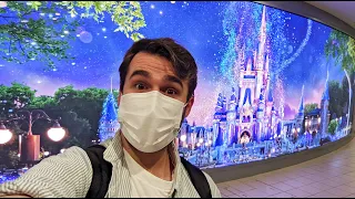 Walt Disney World Solo Vlog | Day 1 | Travel Day in Upper Class | February 2022 | Adam Hattan