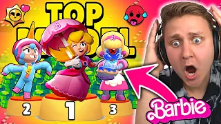 💅Zrobiłem 𝗧𝗢𝗣 𝗠𝗢𝗗𝗘𝗟 𝗕𝗔𝗥𝗕𝗜𝗘 w BRAWL STARS i stało się TO...