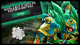 Dota 2 But It Gets 5% Faster Every Kill