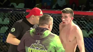 Ciompec Mihai vs Timofte Claudiu -71 KG Pro MMA 3x5m UFT 9 Fight -  Ultimate Fighting Tournament 9