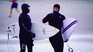 Scheveningen.Surf: 14 Januari