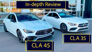 2020 AMG CLA 45 vs AMG CLA 35 - Which new AMG CLA should you buy? AMG CLA Review and Comparison