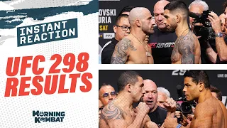 UFC 298 Results: Alexander Volkanovski vs. Ilia Topuria | UFC 298 Reaction and Post-Fight Show