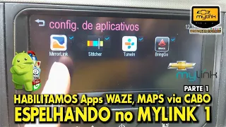 MYLINK: Habilitando Apps WAZE, Maps, Youtube, Facebook e WhatsApp pelo Mirrorlink - Parte 1