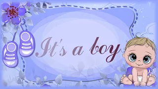 Детский проект proshow producer "I`ts a boy..."/Project for ProShow Producer "I`ts a boy"