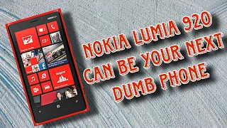 Using Windows Phone as Dumb Phone in 2023 - Nokia Lumia 920 - Microsoft