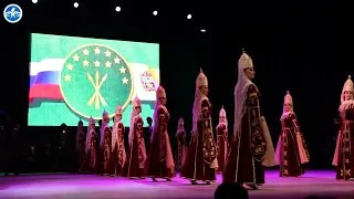 Ансамбль Кабардинка - Уэркъ Къафэ  - Circassian Group Dance  - Kafkas Medya ГААТ КАБАРДИНКА -