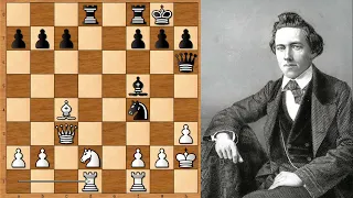 Daily chess problem - 20: Saint Amant vs Paul Morphy (1858)