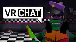 Mutant Turtles Play FNAF.. || ROTTMNT || VRChat