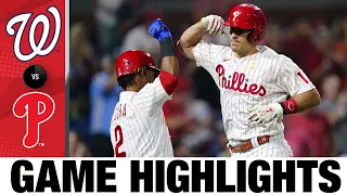 Nationals vs. Phillies Game Highlights (9/9/22) | MLB Highlights