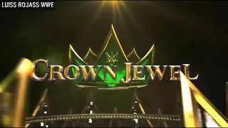 WWE Crown Jewel 2019 official match card and theme song