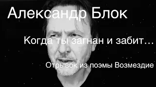 Александр Блок.Когда ты загнан и забит…(поэма Возмездие)