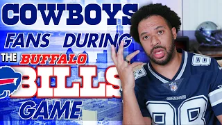 Cowboys Fans During the Bills Game