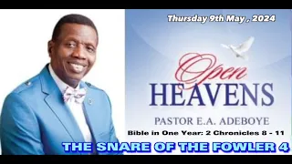 Open Heavens Thursday 9th May, 2024