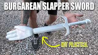 Casting The SLAPPER Sword From Scrap Aluminum Ingots - DIY Metal Sword Making