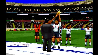 PS1 Winning Eleven 3 France World Cup 98 Final England VS Germany