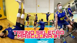 Treino Da Seleção Brasileira Masculina de Vôlei #1 | Liga Das Nações e Olimpíadas de TOKYO 2021