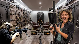 Inside a $1 MILLION DOLLAR GUN COLLECTION 🤯