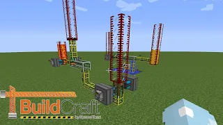 Buildcraft: Como produzir os três tipos de combustíveis  1.12.2