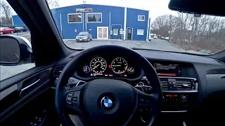 Does it Handle? 2014 BMW X3 M Sport - POV Test Drive (Binaural Audio)