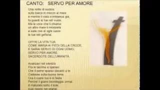 SERVO PER AMORE (CANTO+TESTO).