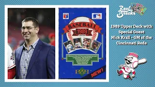 Griffey Hunting in 1989 Upper Deck with Special Guest Nick Krall - GM of the Cincinnati Reds